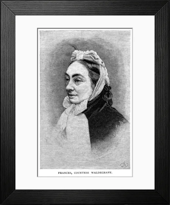 Framed Print : Frances Waldegrave Framed Print : Frances Waldegrave