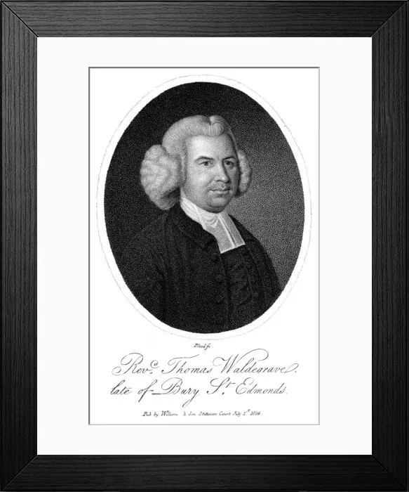 Framed Print : Thomas Waldegrave Framed Print : Thomas Waldegrave