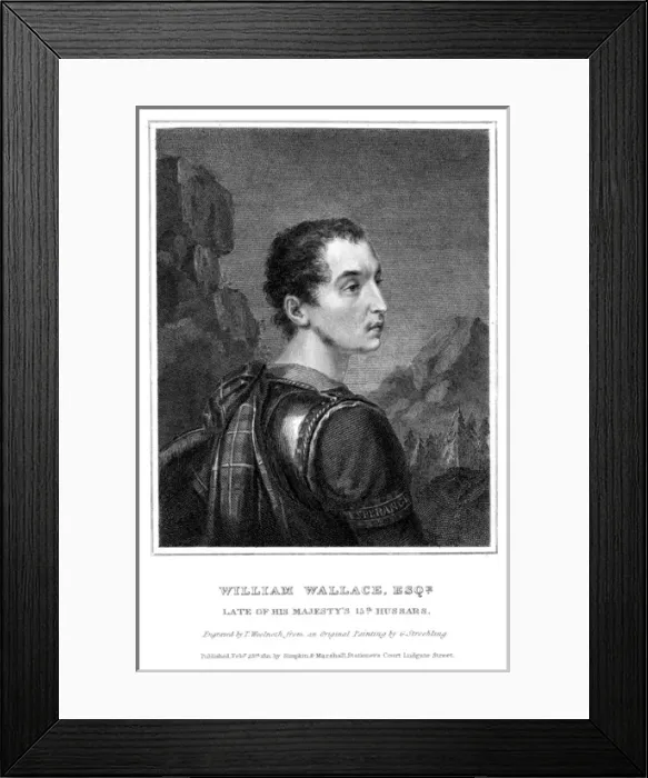 Framed Print : William Wallace, Soldier Framed Print : William Wallace, Soldier