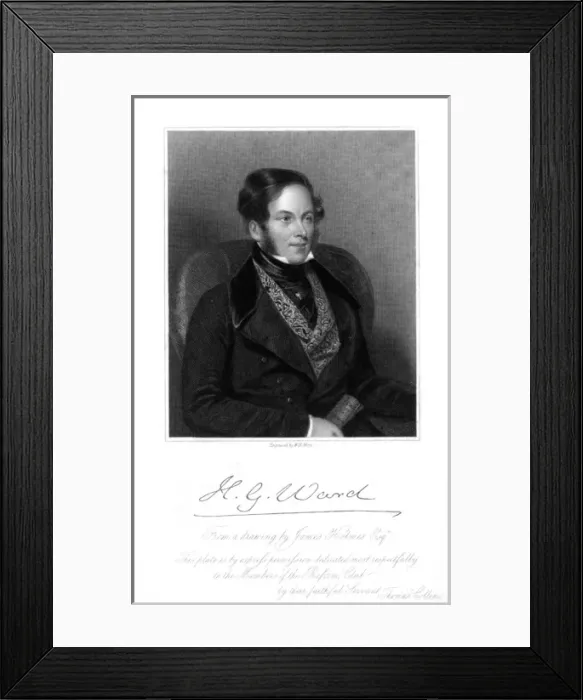 Framed Print : Henry George Ward Framed Print : Henry George Ward