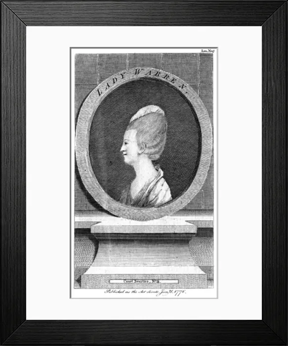 Framed Print : Frances Lady Warren Framed Print : Frances Lady Warren