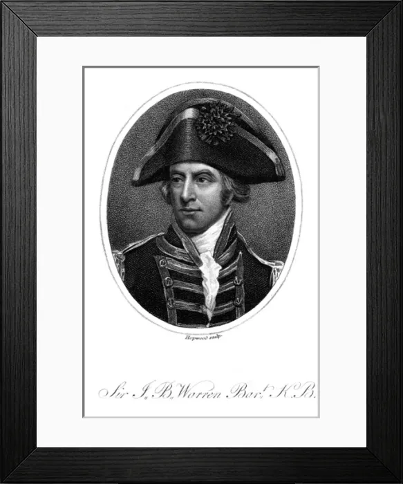 Framed Print : John Borlase Warren - 2 Framed Print : John Borlase Warren - 2
