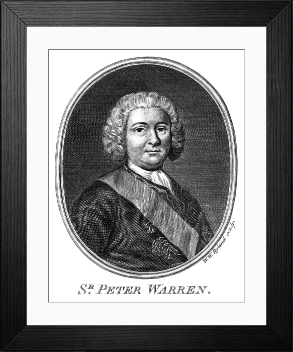 Framed Print : Sir Peter Warren Framed Print : Sir Peter Warren