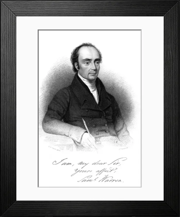Framed Print : Samuel Warren Framed Print : Samuel Warren