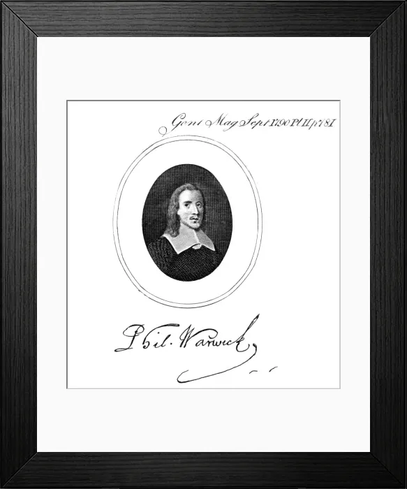 Framed Print : Philip Warwick Framed Print : Philip Warwick