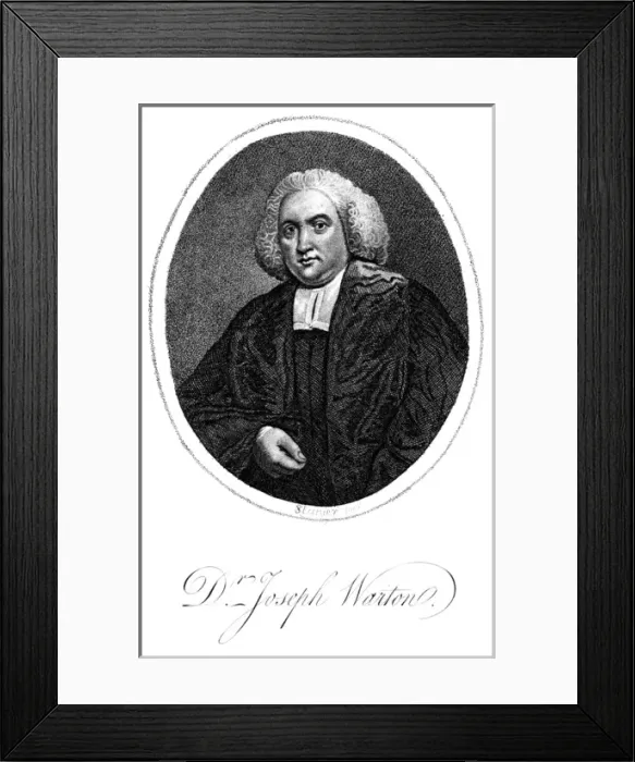 Framed Print : Joseph Warton Framed Print : Joseph Warton