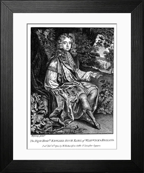 Framed Print : Edward Earl Warwick Framed Print : Edward Earl Warwick