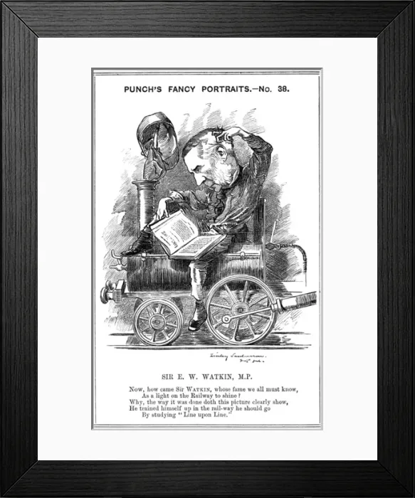 Framed Print : Sir Edward Watkin Framed Print : Sir Edward Watkin