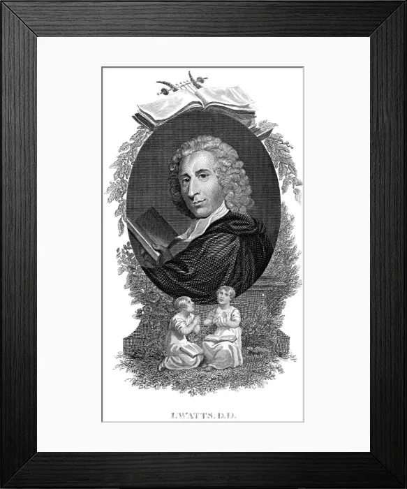 Framed Print : Isaac Watts Framed Print : Isaac Watts