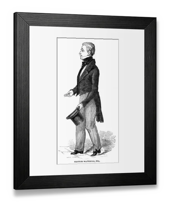 Framed Print : Charles Waterton Framed Print : Charles Waterton