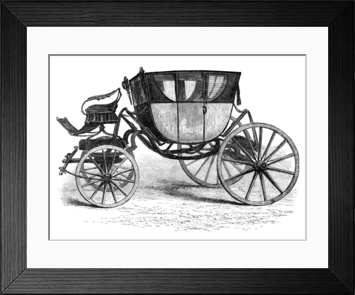 Framed Print : Washingtons Coach Framed Print : Washingtons Coach