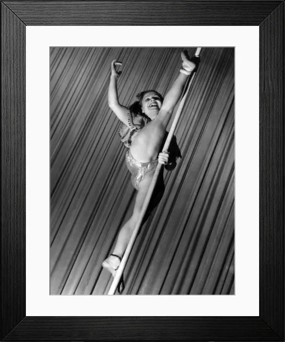Framed Print : Tightrope Girl Framed Print : Tightrope Girl
