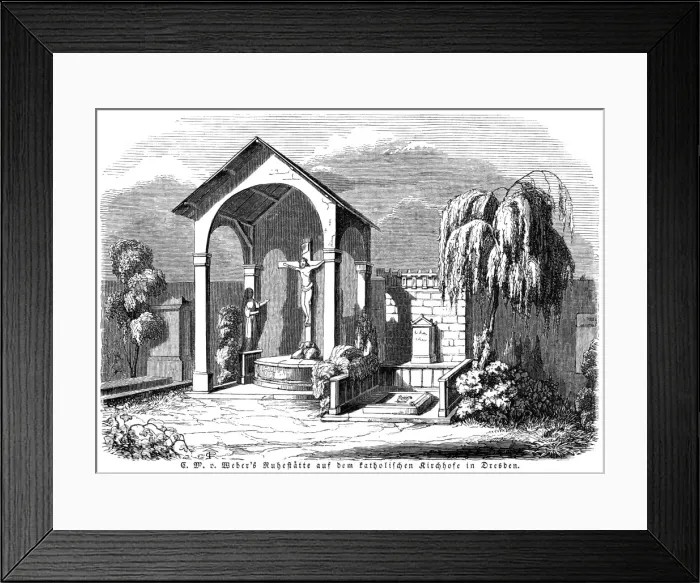 Framed Print : WEBER TOMB Framed Print : WEBER TOMB