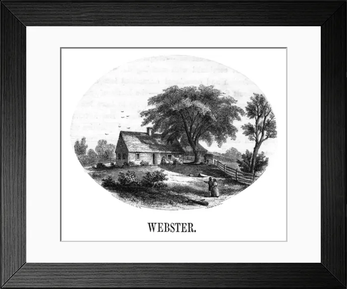 Framed Print : Webster Birthplace Framed Print : Webster Birthplace