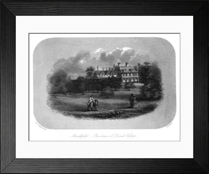 Framed Print : Dan. Webster Homee Framed Print : Dan. Webster Homee