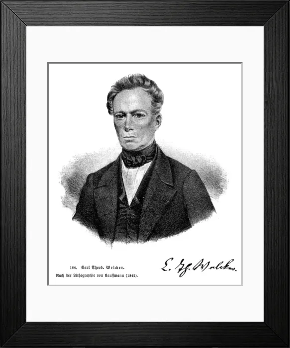 Framed Print : Karl Welcker Framed Print : Karl Welcker