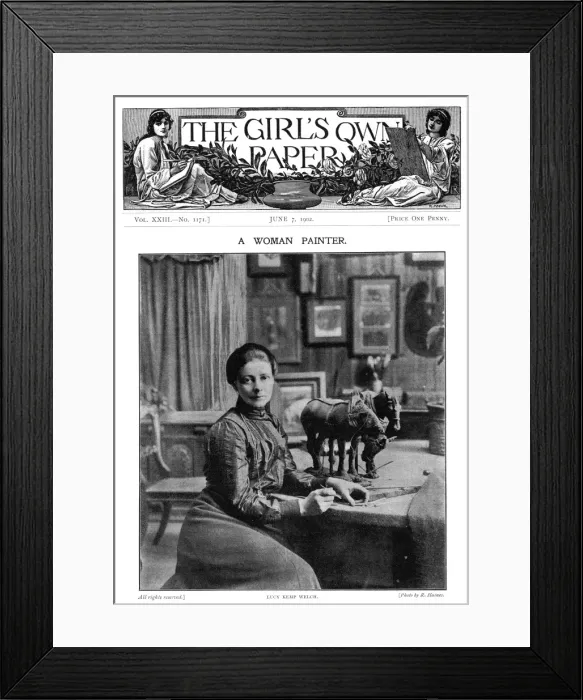 Framed Print : Lucy Kemp Welch Framed Print : Lucy Kemp Welch