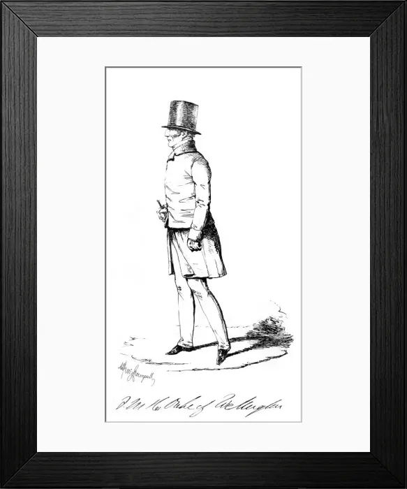 Framed Print : Wellington Walking Framed Print : Wellington Walking