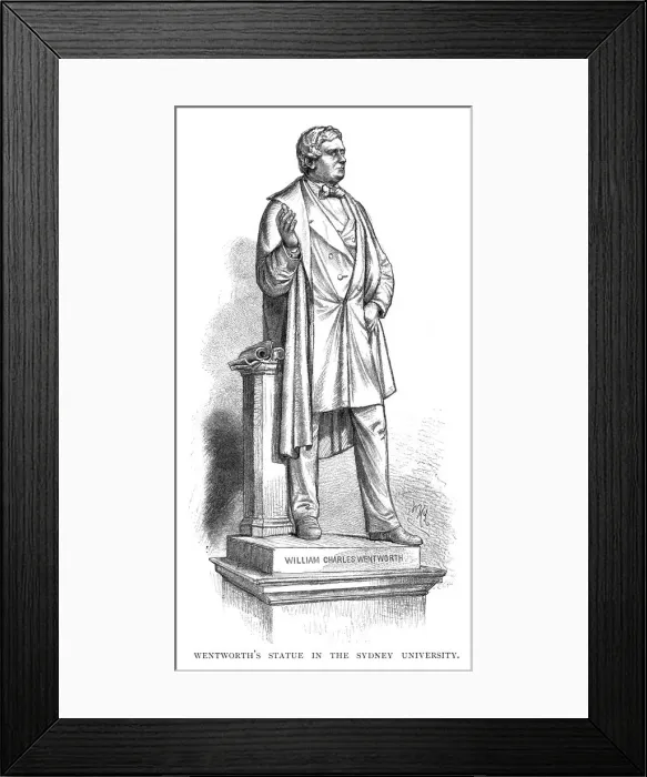 Framed Print : William Chas. Wentworth Framed Print : William Chas. Wentworth