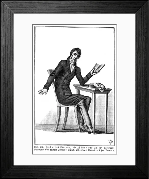 Framed Print : Zacharias Werner Framed Print : Zacharias Werner