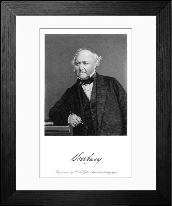Framed Print : Richard Lord Westbury 3 Framed Print : Richard Lord Westbury 3