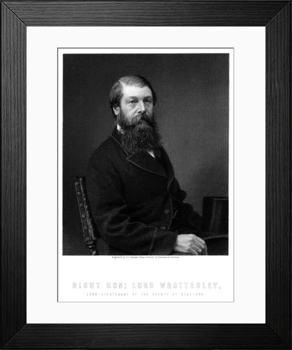 Framed Print : John Baron Wrottesley Framed Print : John Baron Wrottesley