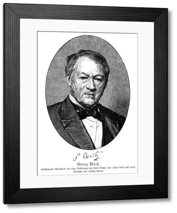 Framed Print : Georg Waitz Framed Print : Georg Waitz