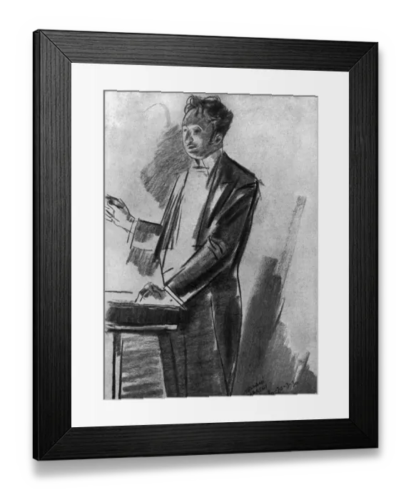Framed Print : Siegfried Wagner Conduct Framed Print : Siegfried Wagner Conduct