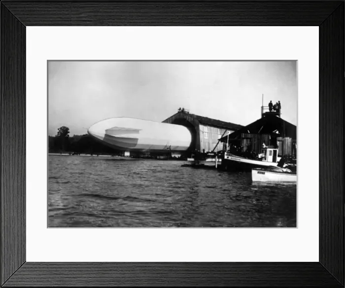 Framed Print : Zeppelin at Bodensee Framed Print : Zeppelin at Bodensee