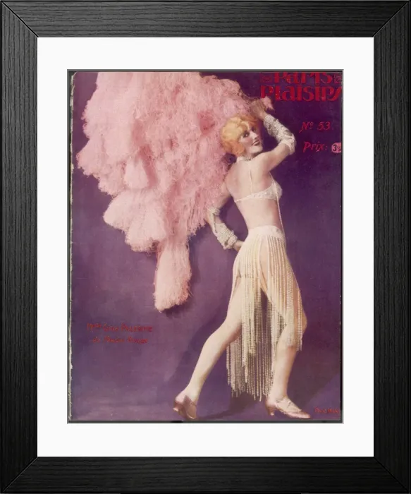 Framed Print : Showgirl Gina Palerme Framed Print : Showgirl Gina Palerme