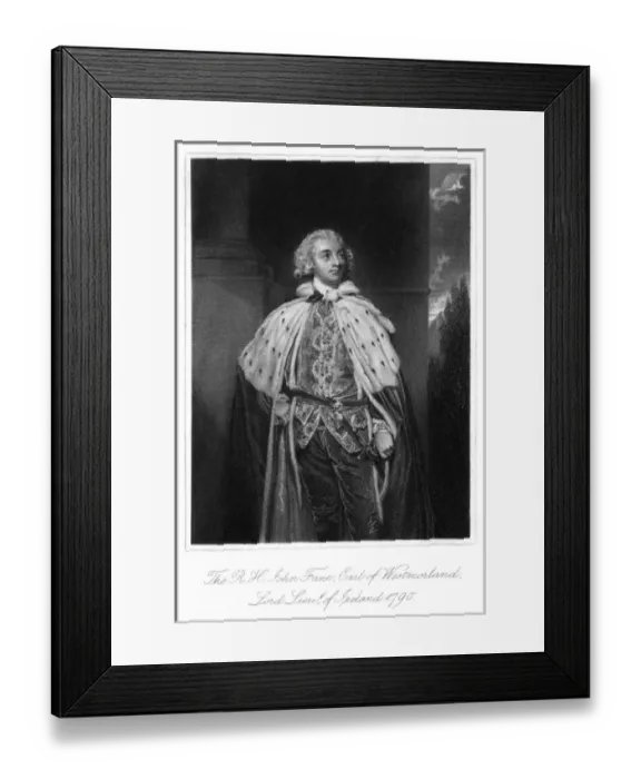 Framed Print : 10th Earl Westmorland Framed Print : 10th Earl Westmorland