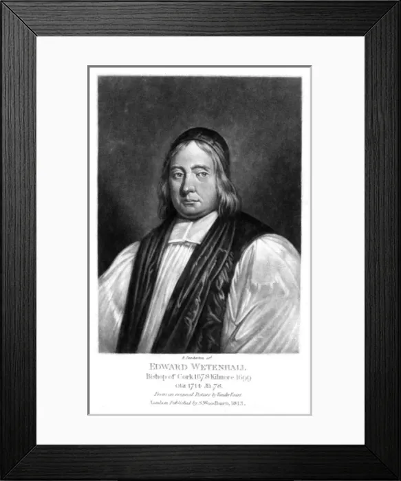 Framed Print : Edward Wetenhall Framed Print : Edward Wetenhall