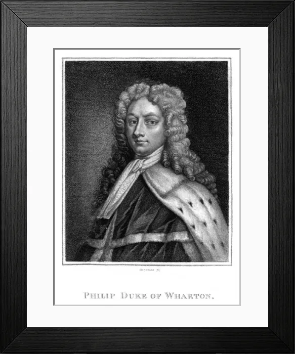 Framed Print : Ohilip Duke Wharton Framed Print : Ohilip Duke Wharton