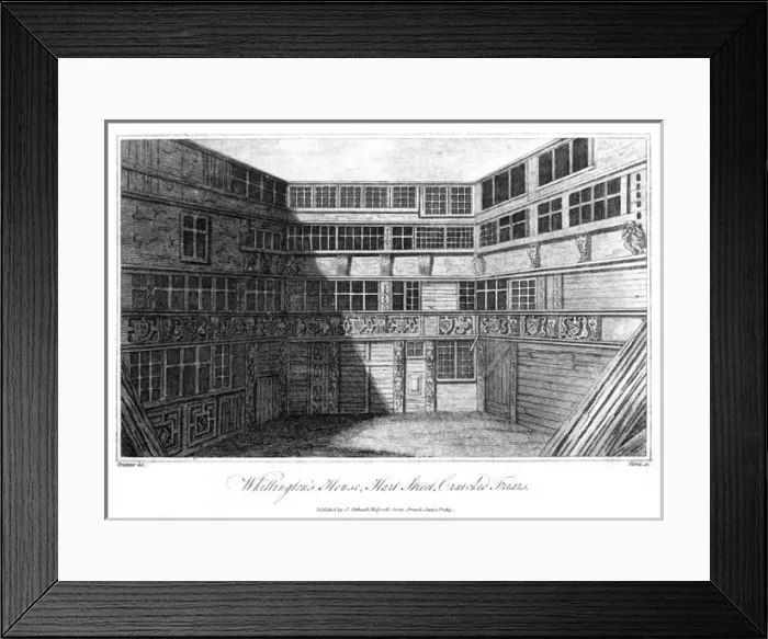 Framed Print : Whittington House Framed Print : Whittington House