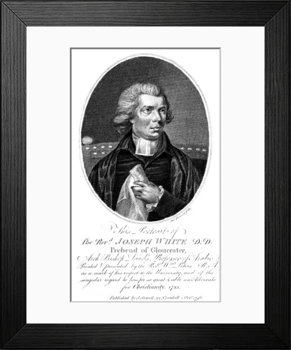 Framed Print : Joseph White Framed Print : Joseph White