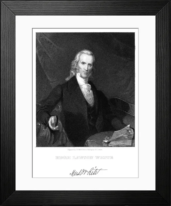 Framed Print : Hugh Lawson White Framed Print : Hugh Lawson White
