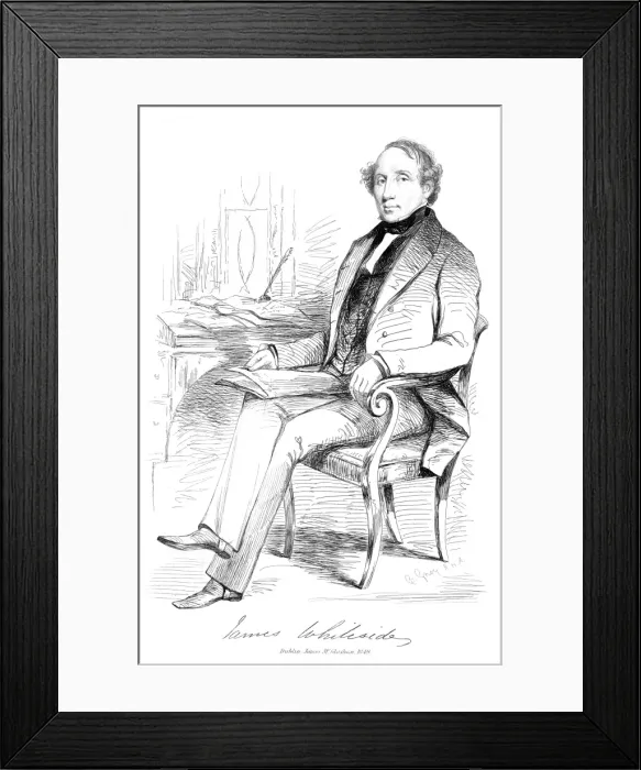 Framed Print : James Whiteside - 2 Framed Print : James Whiteside - 2