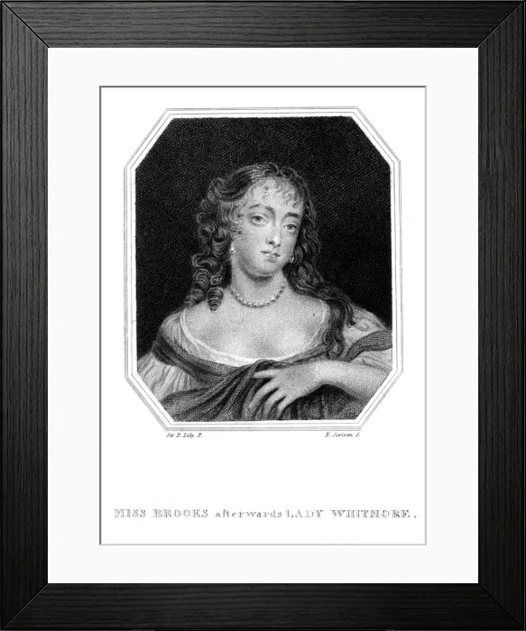 Framed Print : Frances Lady Whitmore 2 Framed Print : Frances Lady Whitmore 2
