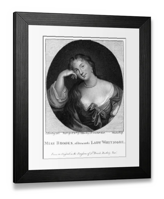 Framed Print : Frances Lady Whitmore Framed Print : Frances Lady Whitmore