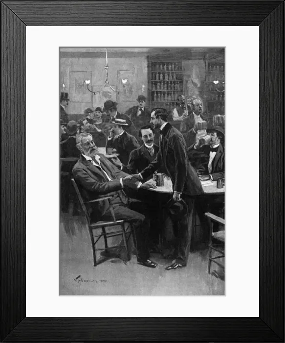 Framed Print : Whitman and Howells Framed Print : Whitman and Howells