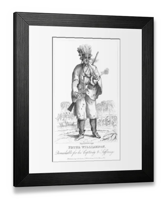 Framed Print : Peter Williamson Framed Print : Peter Williamson
