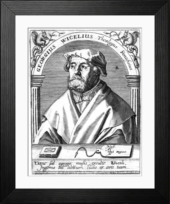 Framed Print : Georg Wicelius Framed Print : Georg Wicelius