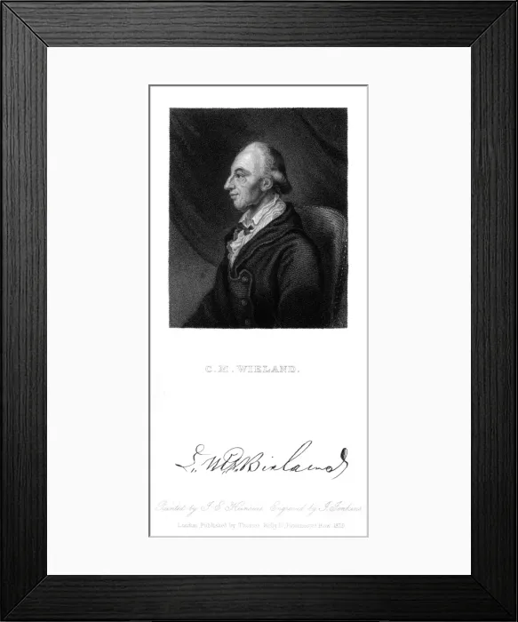Framed Print : Christoph Mart Wieland Framed Print : Christoph Mart Wieland