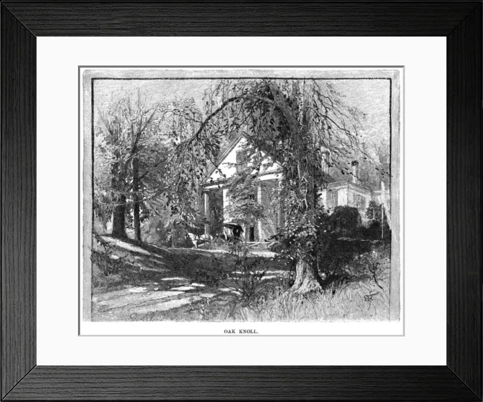Framed Print : Whittier Home Framed Print : Whittier Home