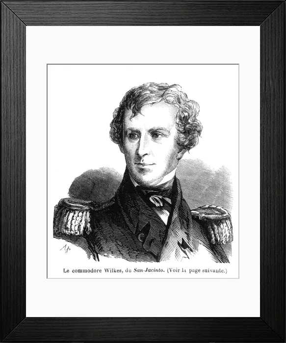 Framed Print : Charles Wilkes Framed Print : Charles Wilkes
