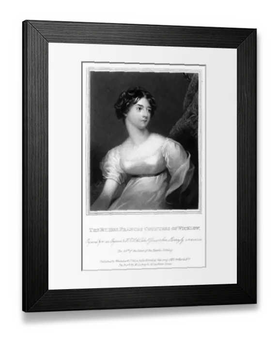 Framed Print : Cecil Countess Wicklow Framed Print : Cecil Countess Wicklow
