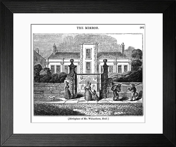 Framed Print : Wilberforce Birthplace Framed Print : Wilberforce Birthplace