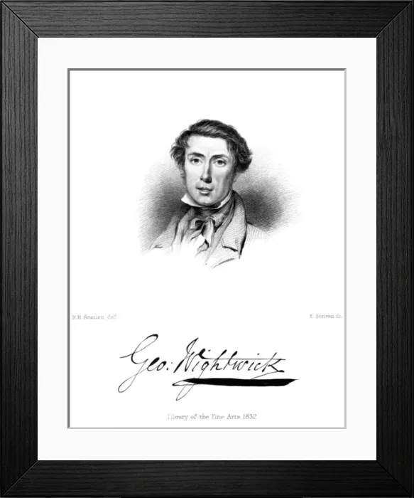 Framed Print : George Wightwick Framed Print : George Wightwick