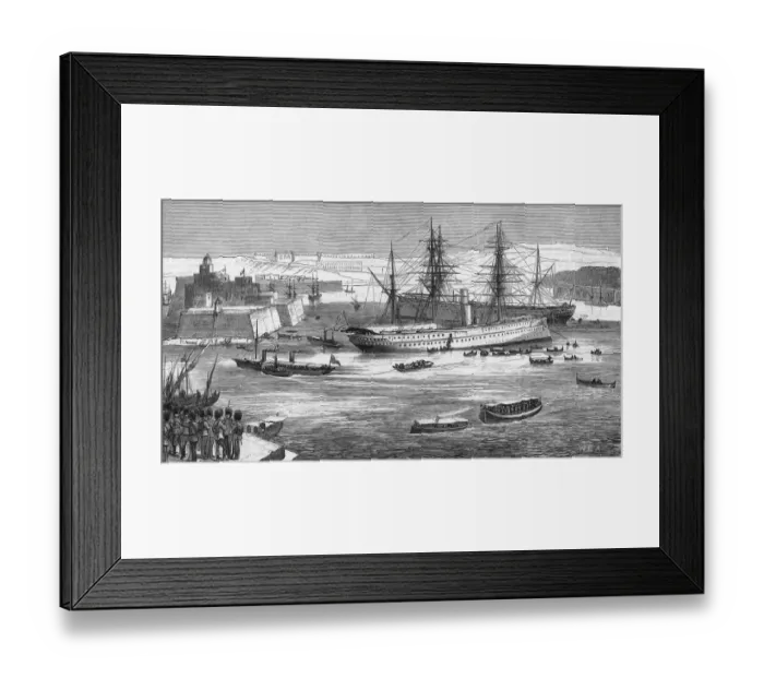 Framed Print : British at Malta Framed Print : British at Malta