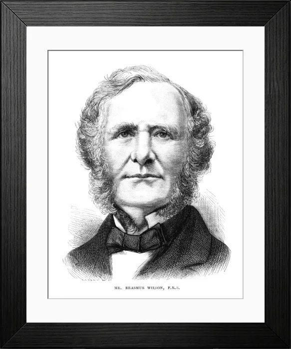 Framed Print : Erasmus Wilson - 2 Framed Print : Erasmus Wilson - 2